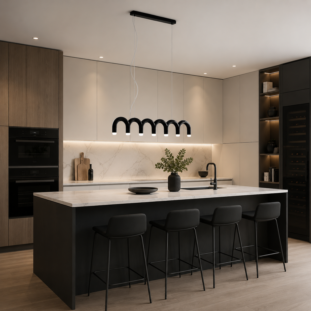 Dahlia - The M Shape Chandelier