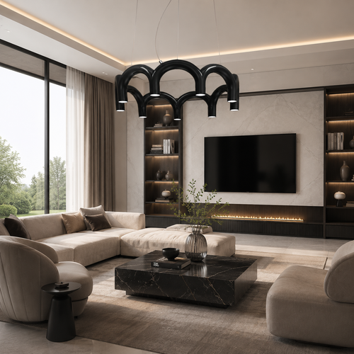 Dahlia - The M Shape Chandelier