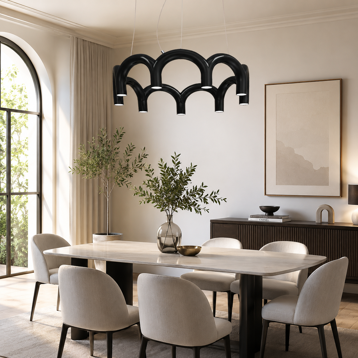 Dahlia - The M Shape Chandelier